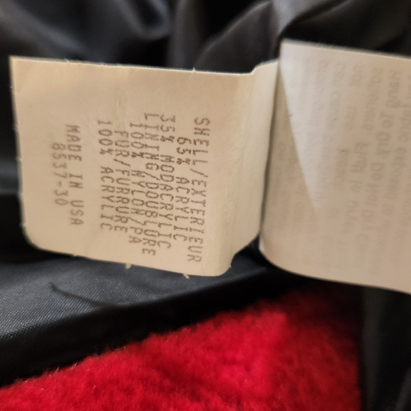 Women's Nils Resort Collection Red Fleece Jacket, Size S - Picture 4 of 16